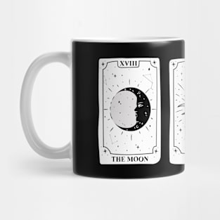 Tarot Cards - The Moon, Sun and Star Mug